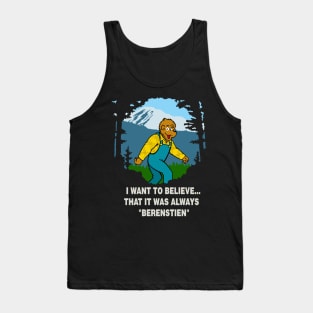 the Berenstain Conspiricy Tank Top